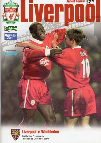 Match programme
